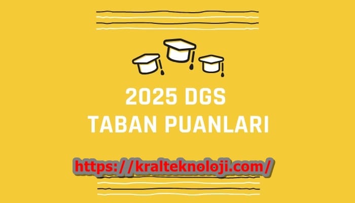 2025 TABAN PUANLARI VE SIRALAMALARI